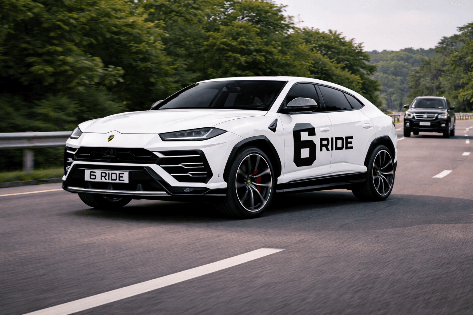 6ride performance vehicle on highway